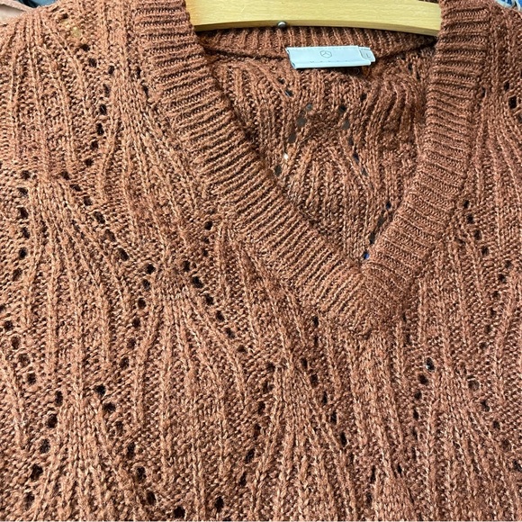 Kaffe Rust Knit Sweater - Picture 6 of 7